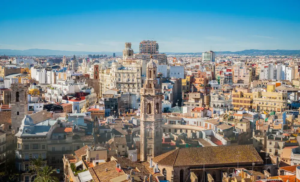 beach city in Spain - Valencia