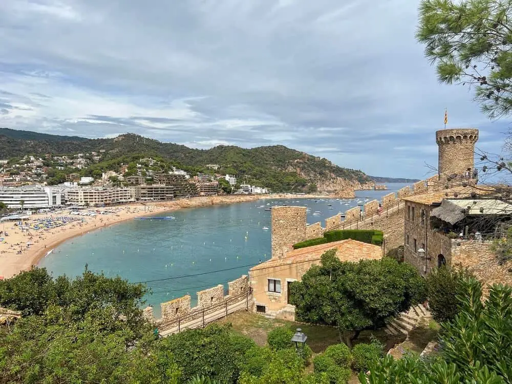 best beach towns in Spain - Tossa de Mar