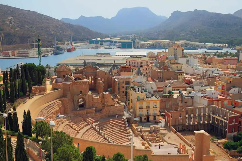 coastal city in Spain - Cartagena