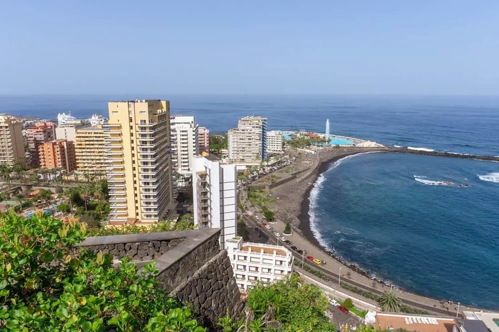 Spain coastal cities