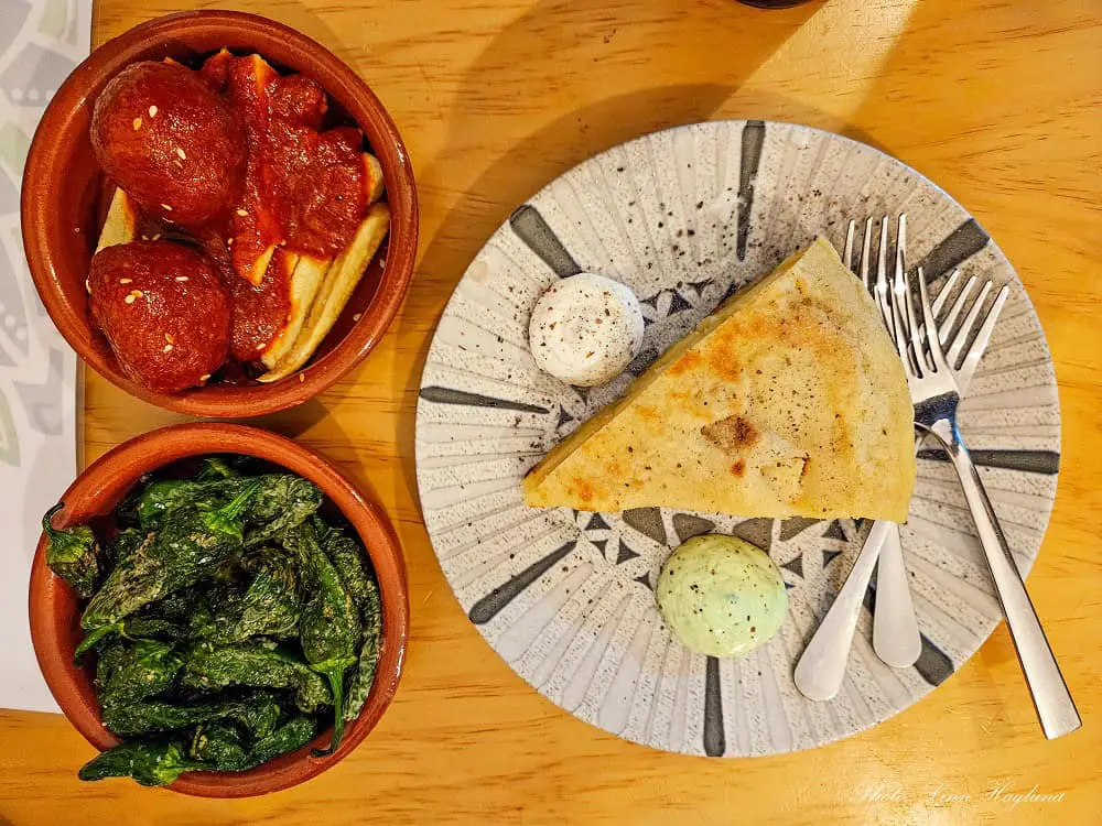 Vegan tapas Malaga.