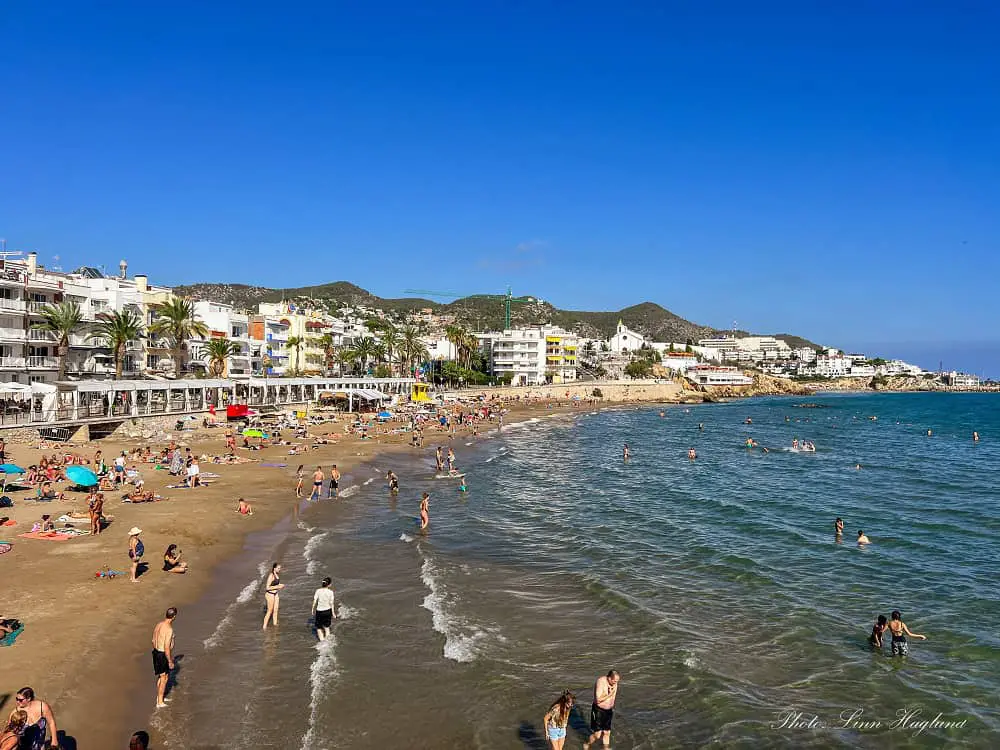 Beach in Sitges
