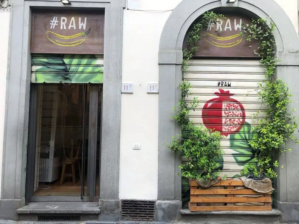 Three days in Florence - Raw Vegan