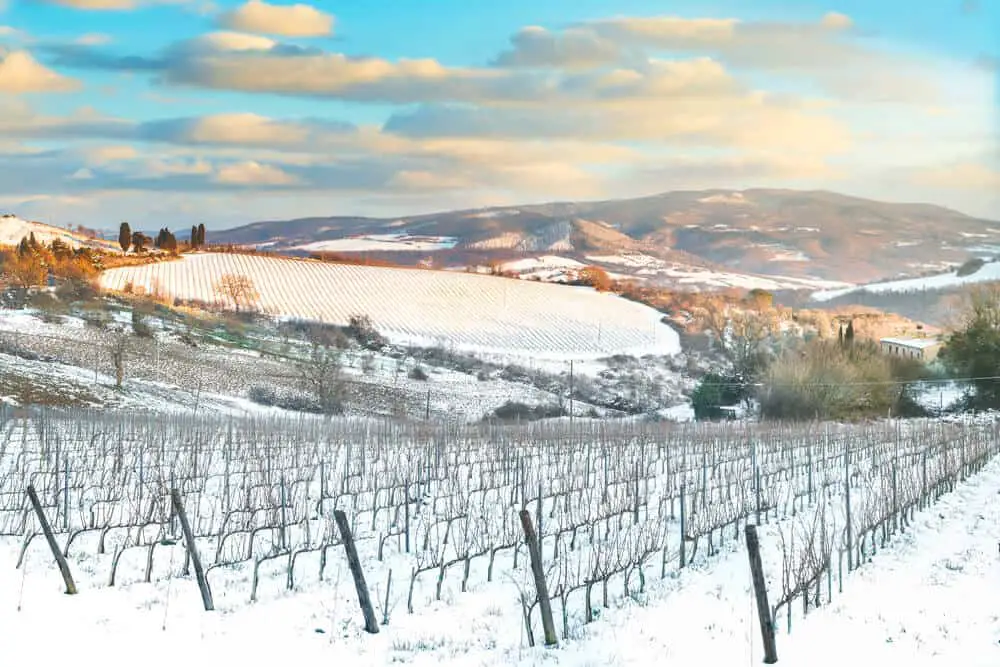 Tuscany in winter