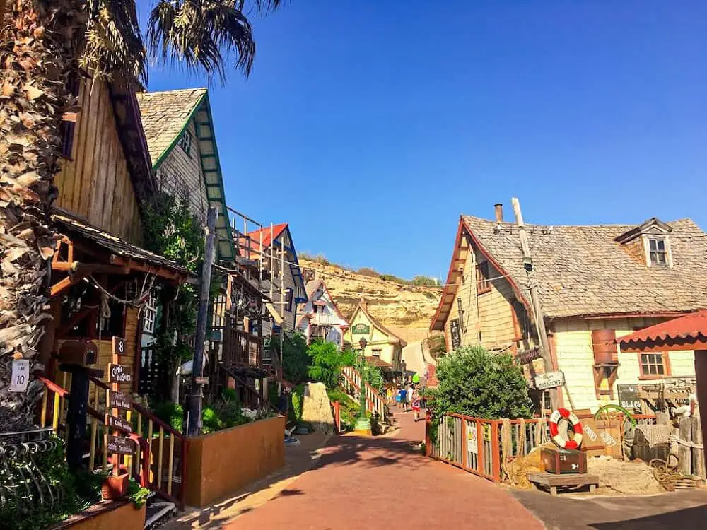 Malta weekend break - Popeye Village