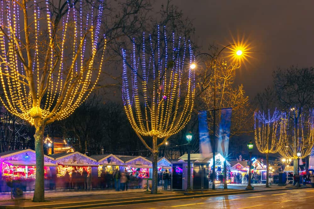 Visiting Paris in December - Champs Elysee christmas Market