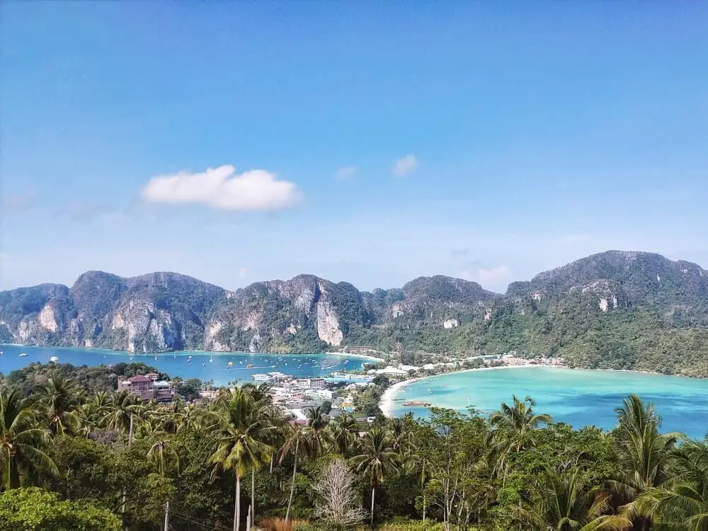 activities in Phuket - koh phi phi viewpoint