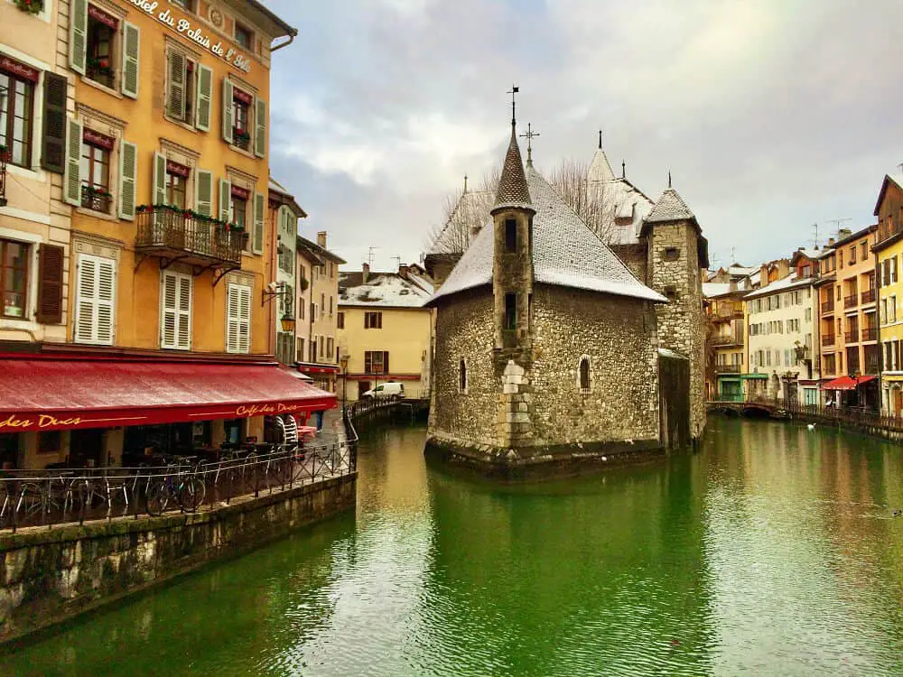 best places to visit in France in winter - Annecy