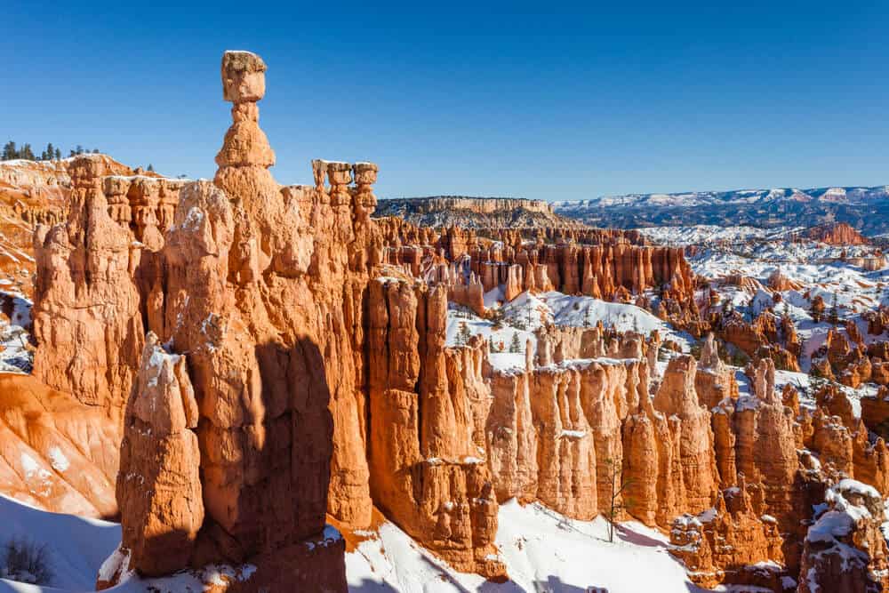 Utah in the winter - Bryce Canyon