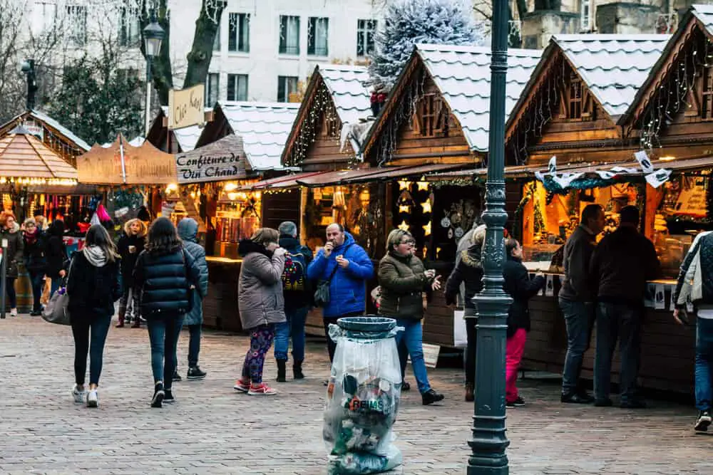 winter months in France - Reims