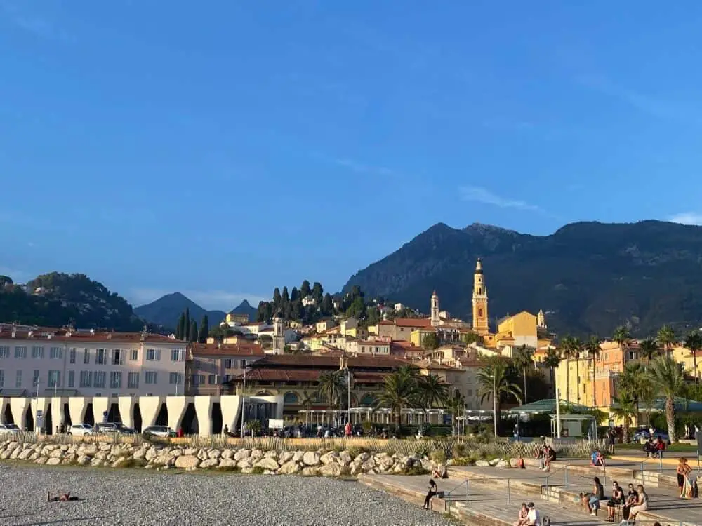 winter vacation in France - Menton