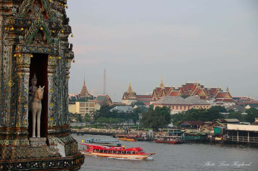 Bangkok 2 days itinerary - views from Wat Arun