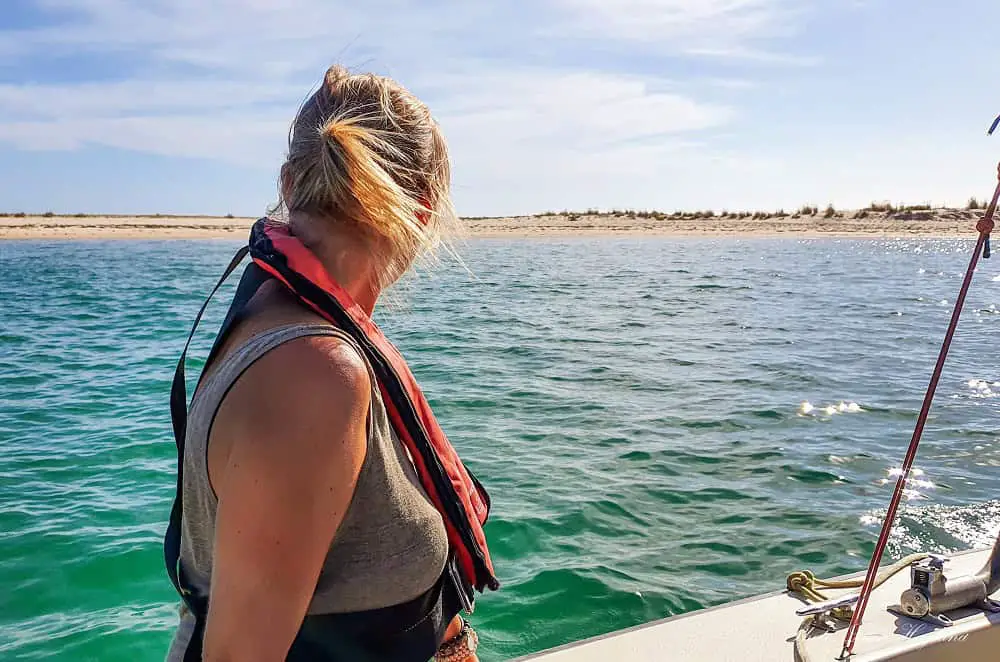 Boat trip in Ria Formosa