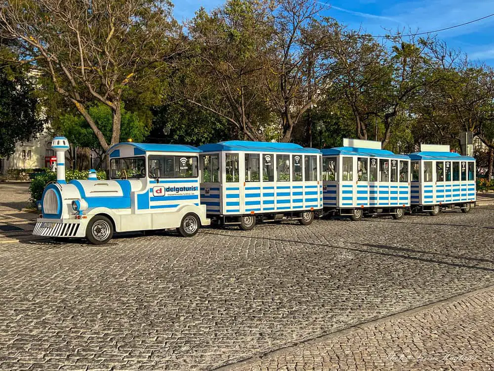 Faro tourist train.