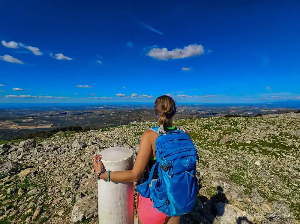 Me at the top of Pico Abrevia Sierras Subbeticas.