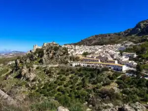 Views of the village of Zuheros Cordoba.
