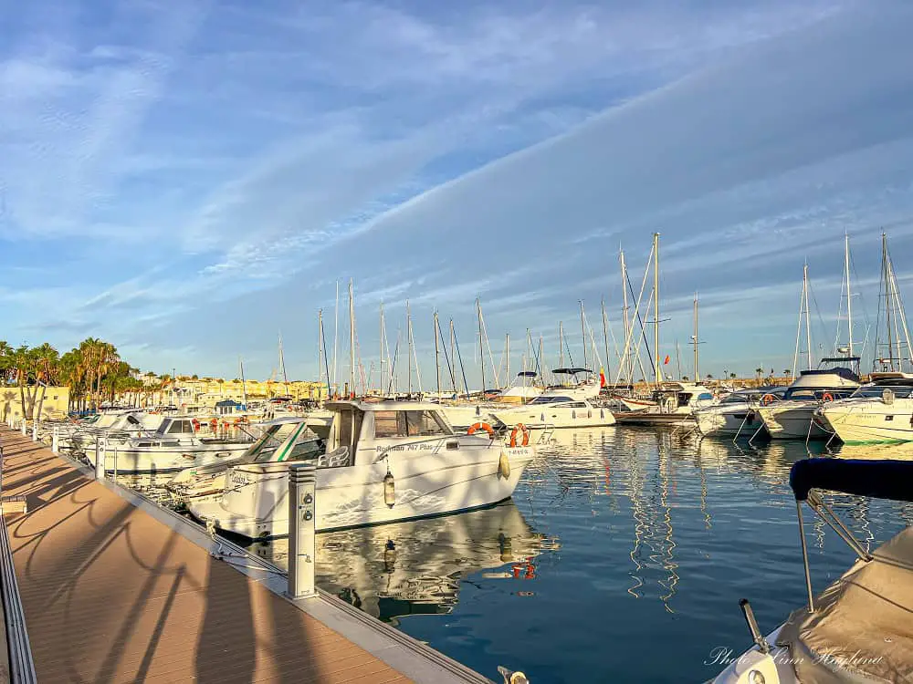 Villajoyosa Marina.