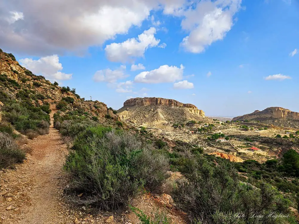 Hiking in Crevillente.