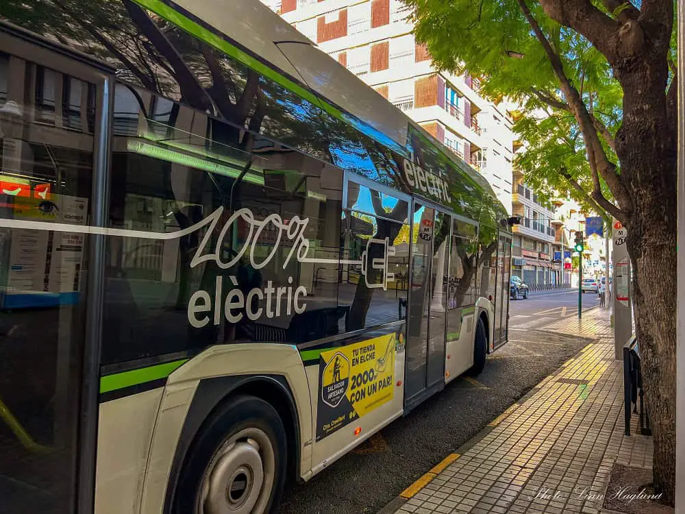 Bus in Elche