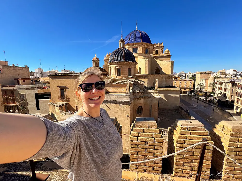 Views from Calahorra Tower in Elche.