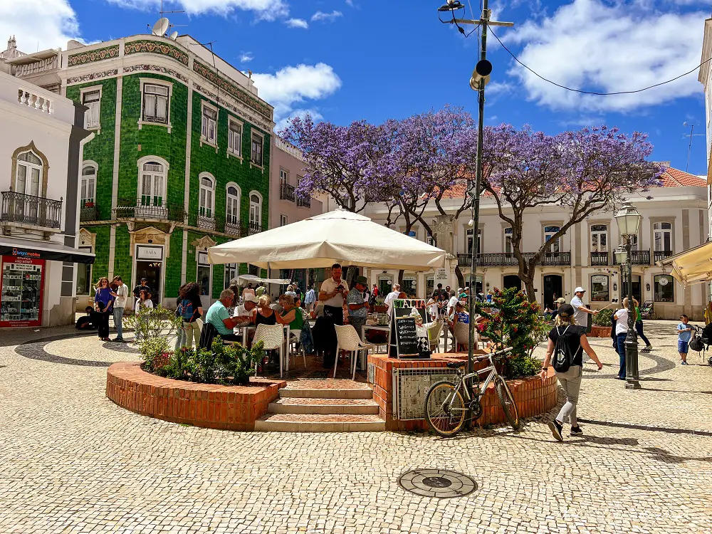 Lagos Old Town in spring.