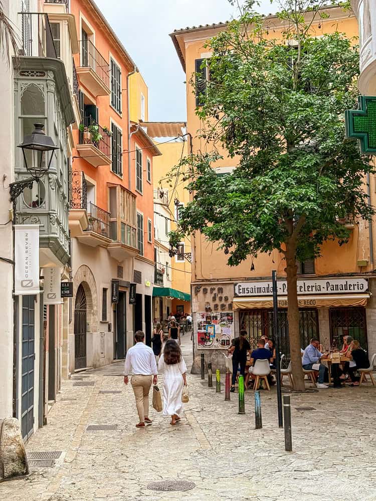 Palma de Mallorca Old Town.