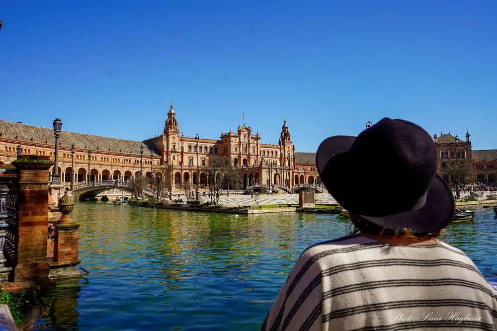 Plaza de España in Seville Spain.