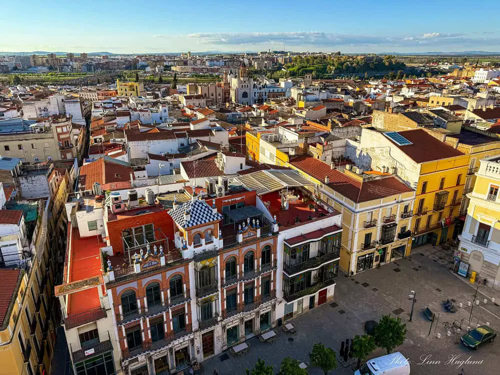 Views from Badajoz Cathedral.